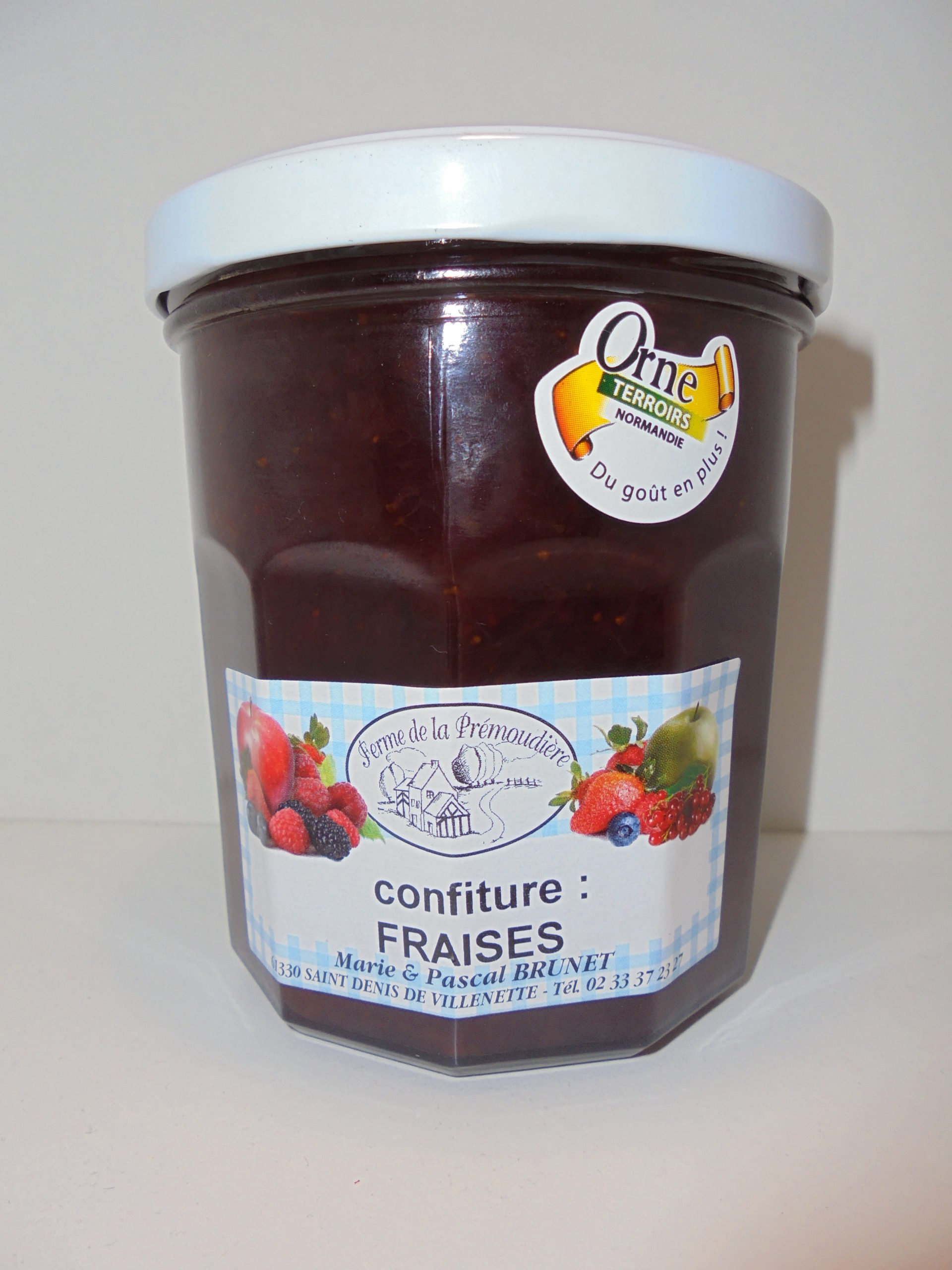 Collectif d'Urgence -Confiture de fraise