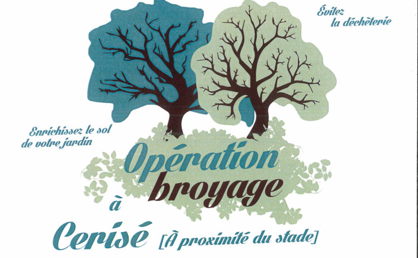 Opération broyage