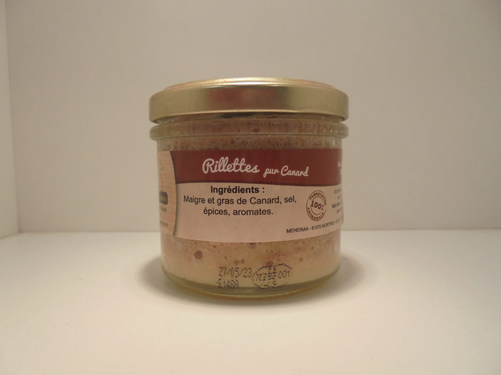 Collectif d'Urgence -rillettes de canard 110g