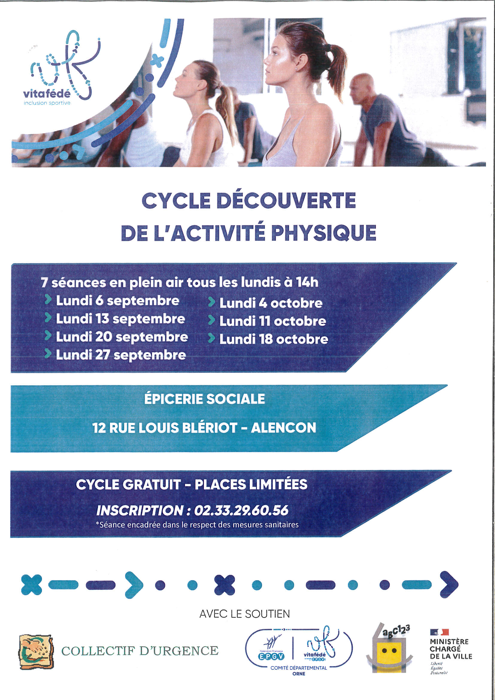 Collectif d'Urgence - affiche cycle découverte