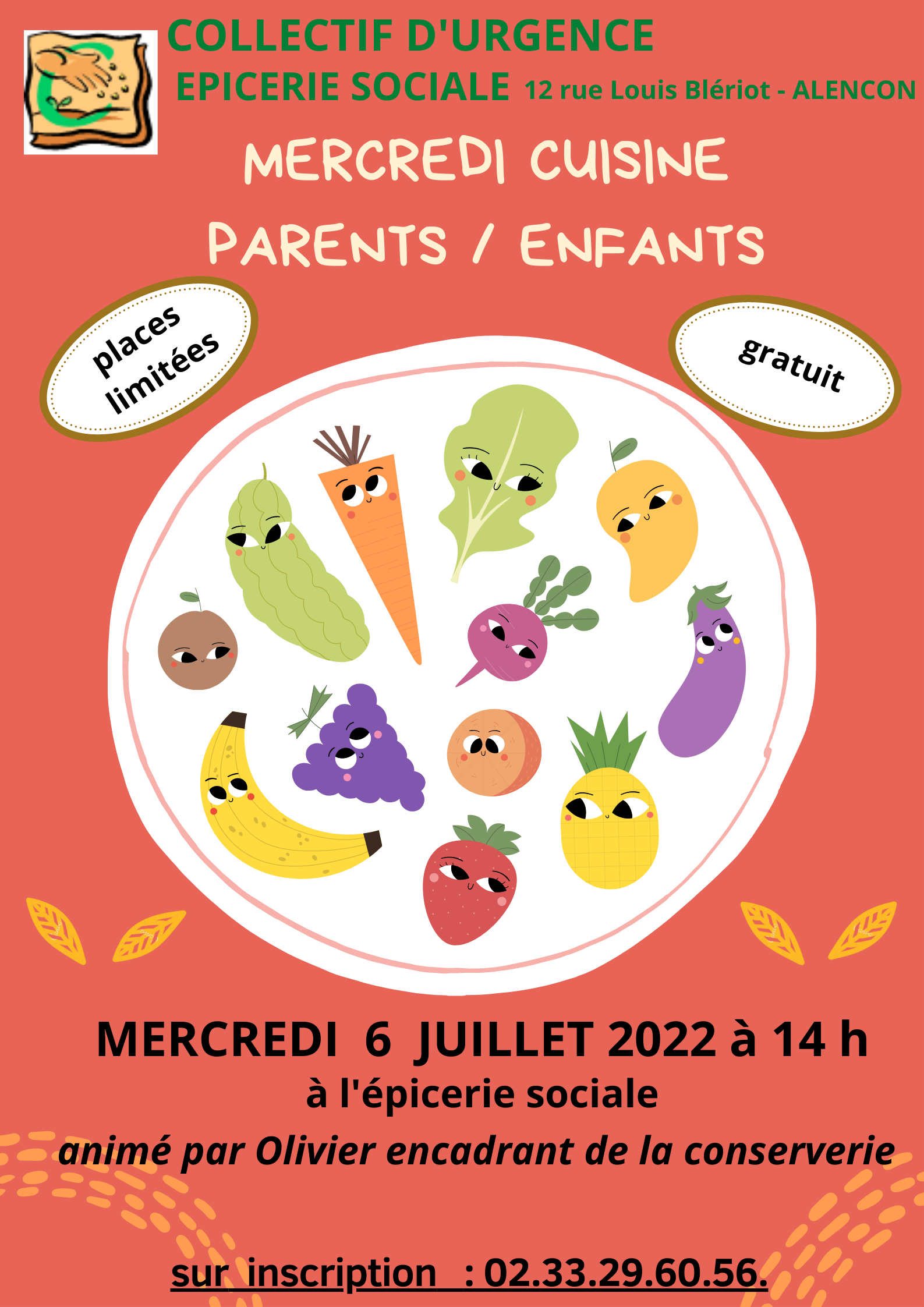 Collectif d'Urgence - Atelier Cuisine du 06.07.2022